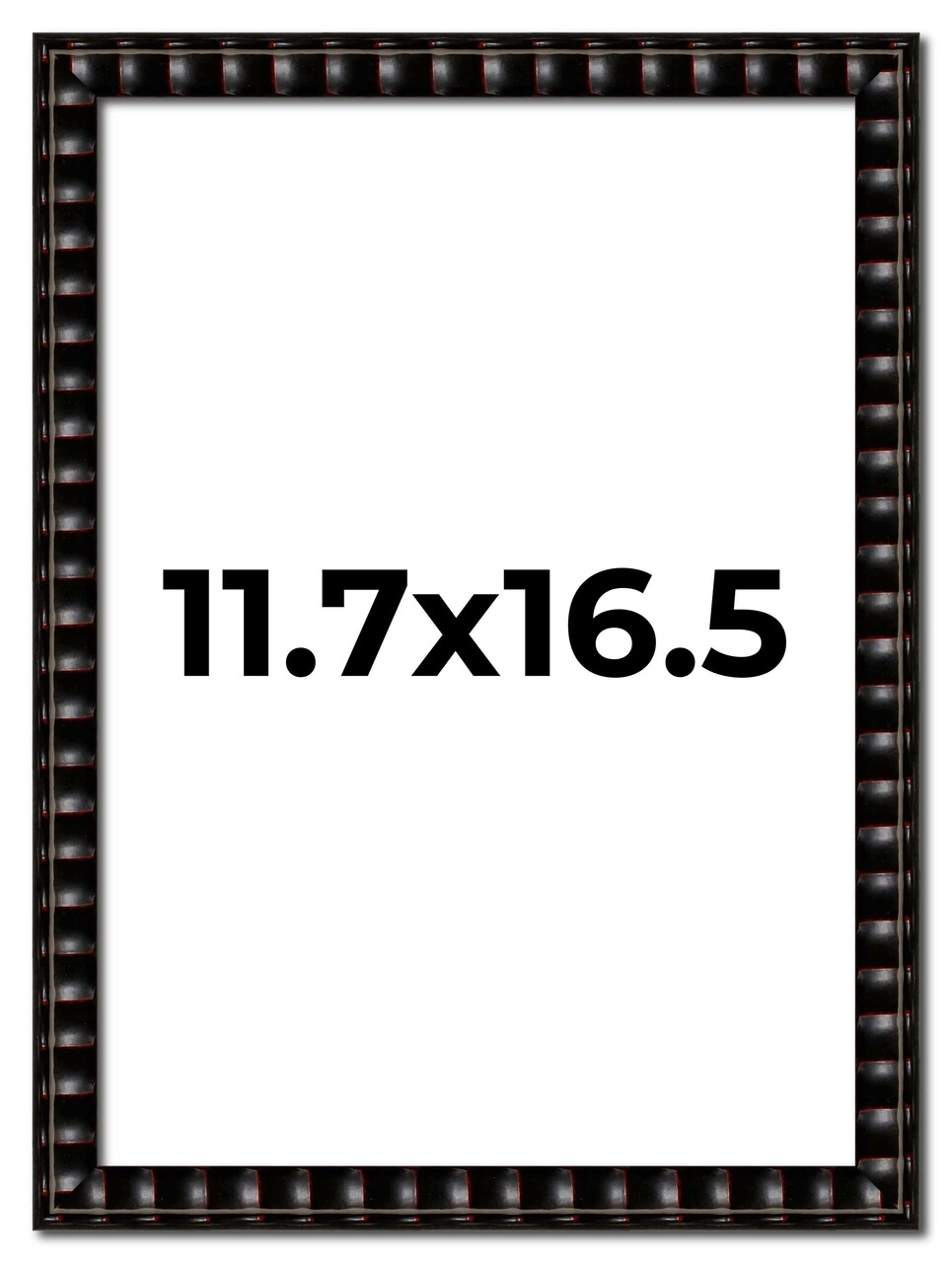 11.7x16.5 Bamboo Picture Frame with UV-Resistant Acrylic & Acid Free Backing, Available in 4 Finishes - Brown, Black, Gold, and Natural